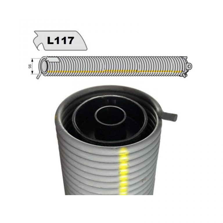 Ressort De Porte Sectionnelle HÖRMANN - Lot De 2 Pièces - Galvanisé - Pour Porte De Garage